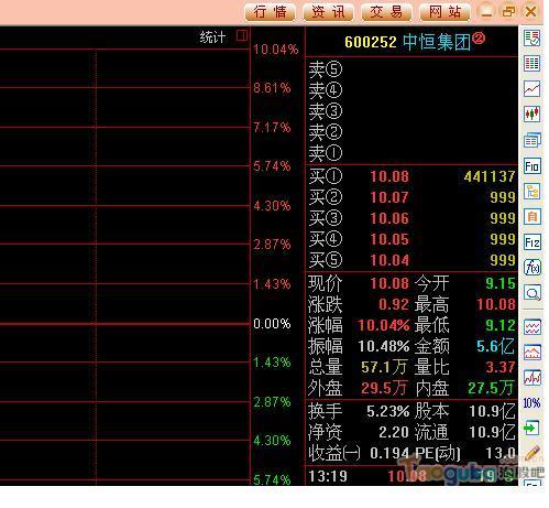 中恒集团股票关于哪方面的