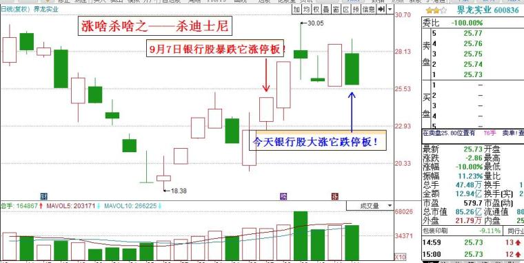 界龙实业 日线图