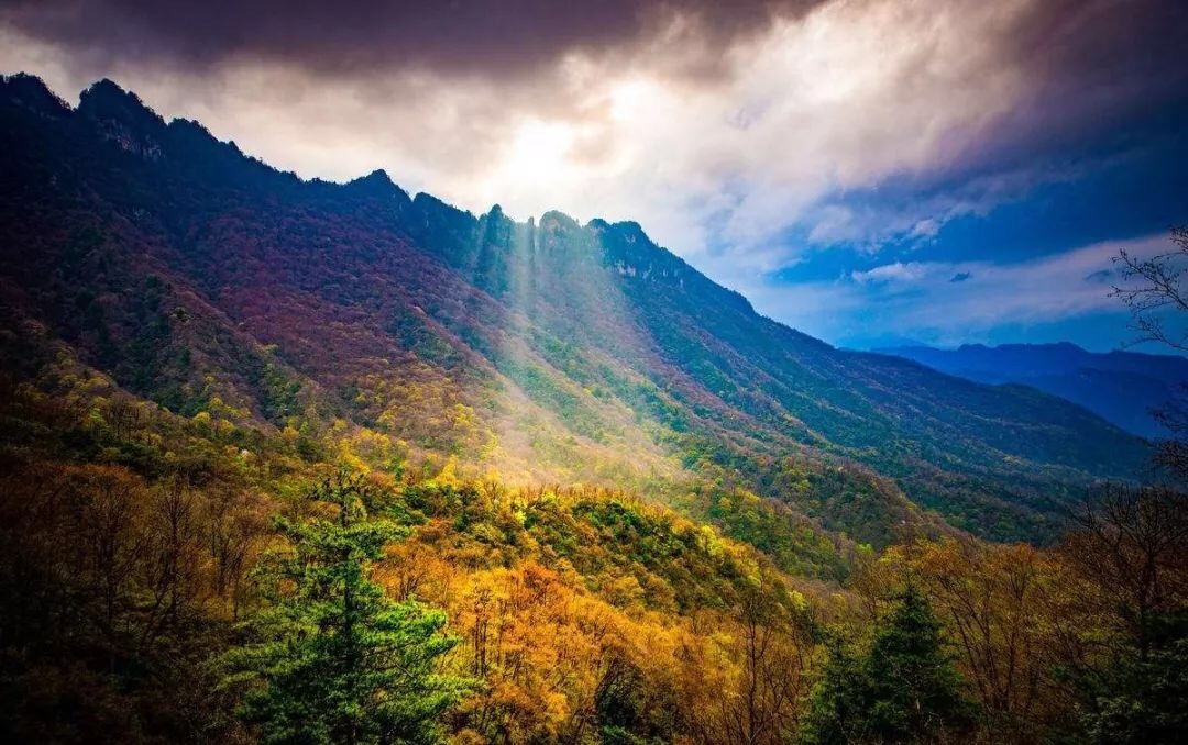 在秦岭终南山租了民房炒股,风景绝佳.