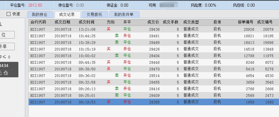 股票虚假交易截图 _淘股吧