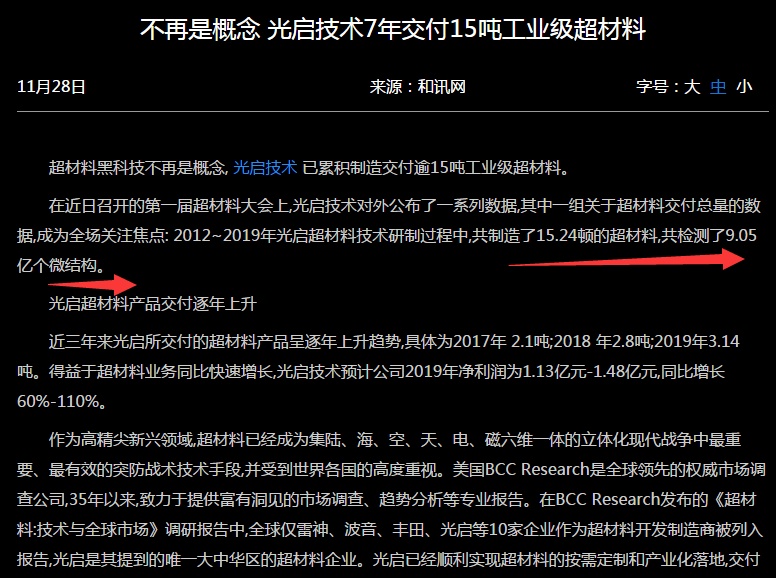 集两大黑科技光波导超材料于一身的光启技术