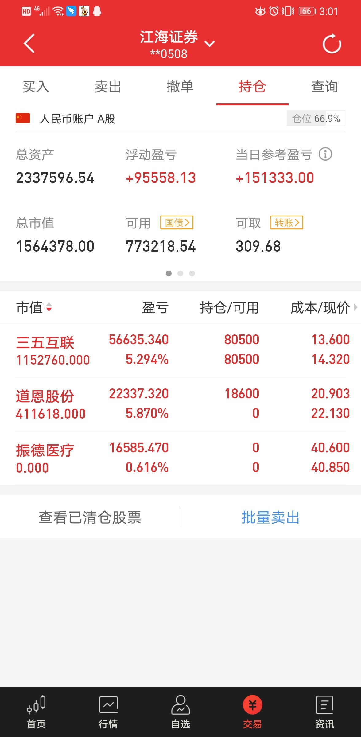 200万实盘,目标1000万