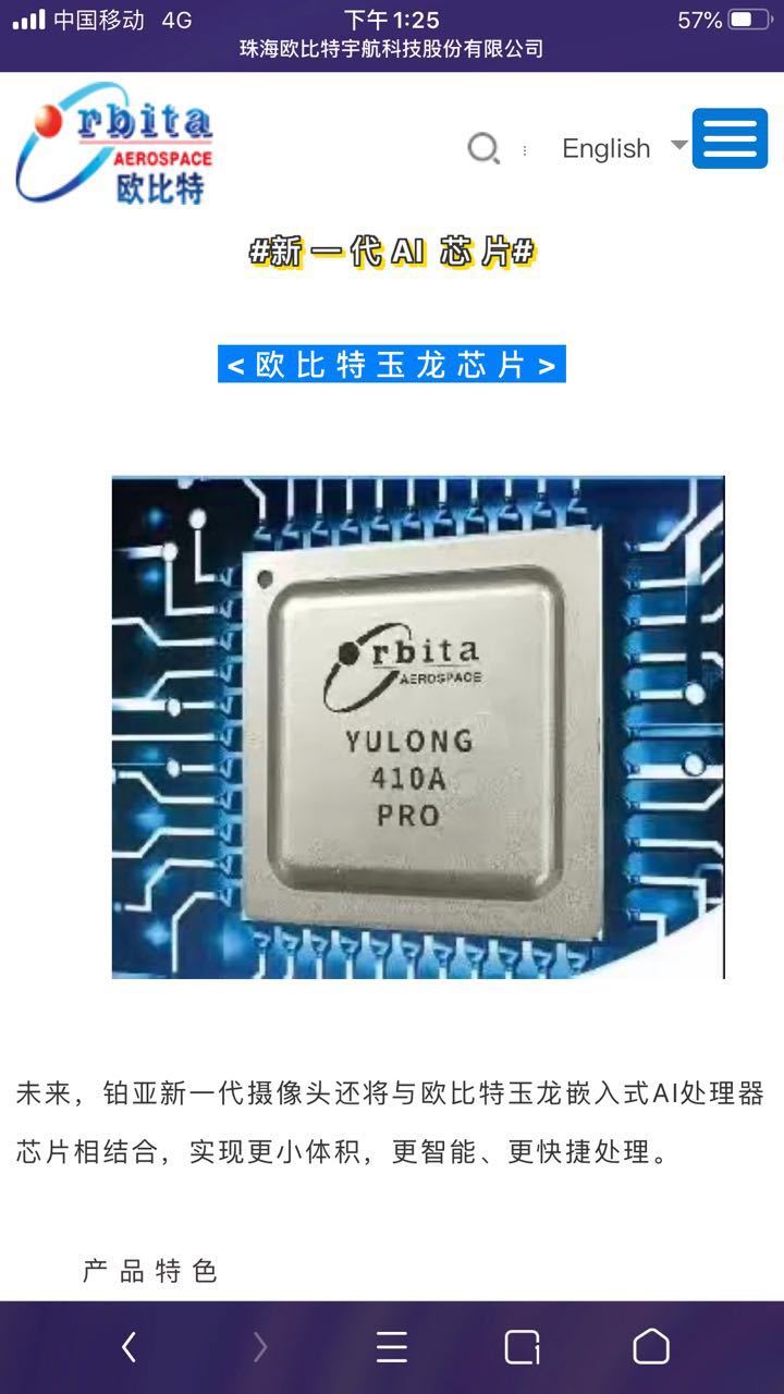 天基互联网 芯片 智慧社区 人工智能=欧比特