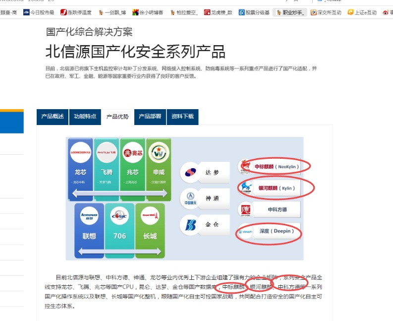 唯一公告参与开发华为鸿蒙手机操作系统的公司北信源